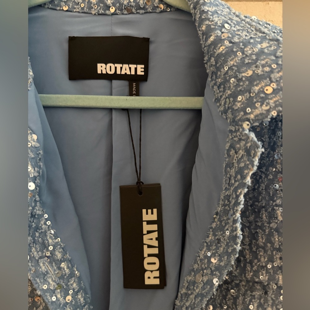 Rotate Birger Christensen Sequined denim ONLY jacket - Picture 7 of 8